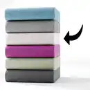 Bild 2 von Teddy-Flausch-Spannbetttuch - ca. 140 - 160 x 200 cm