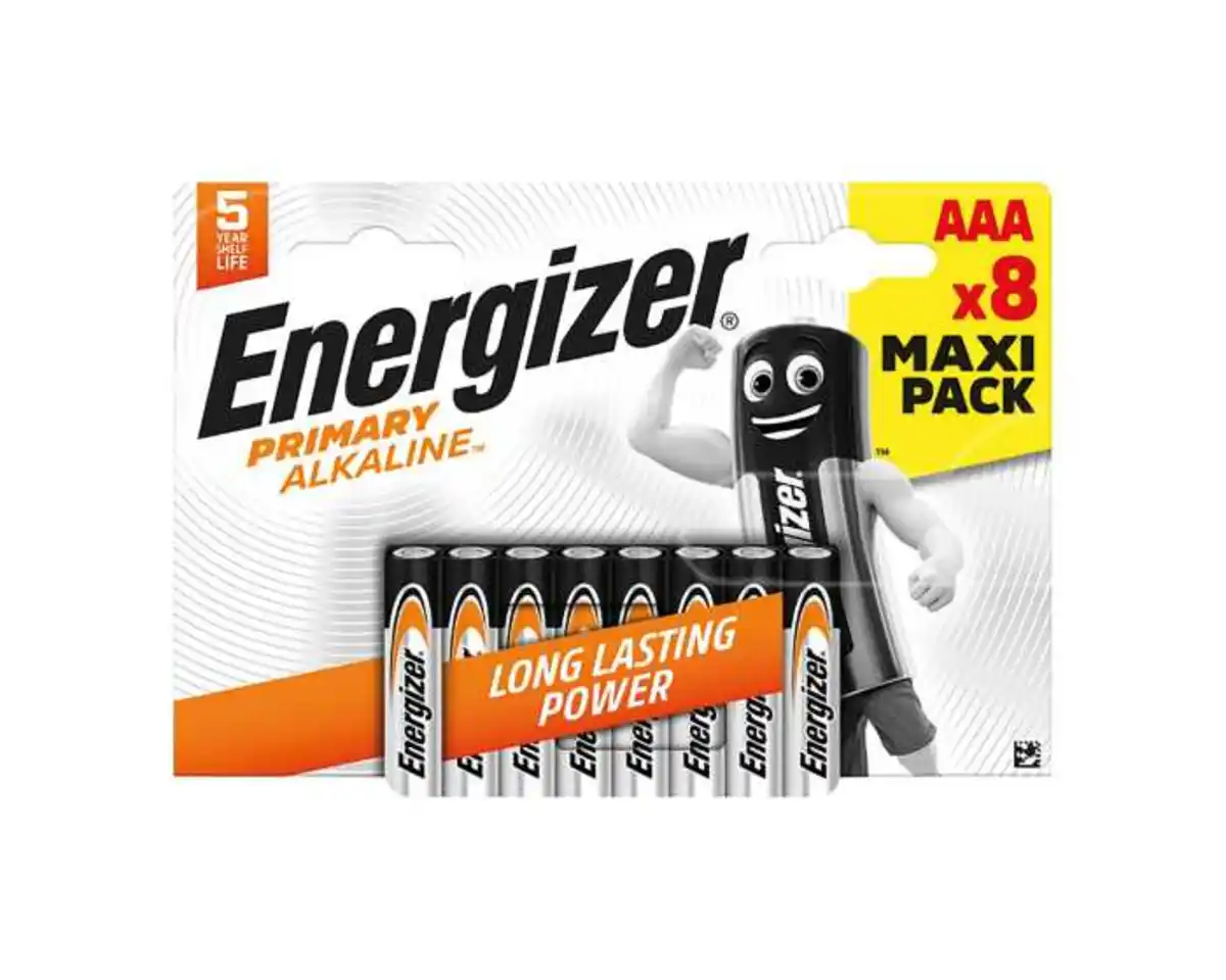 Bild 1 von Batterie Energizer Primary, Alkal. AAA, 8er
