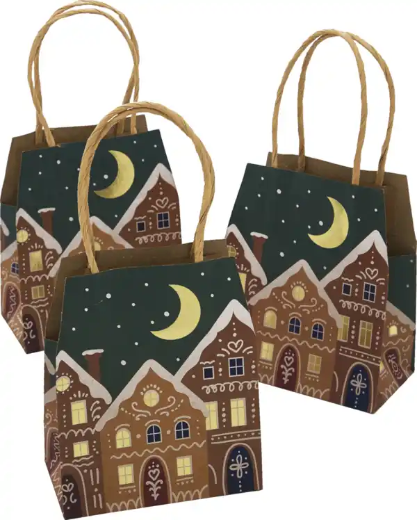 Bild 2 von DEKOWELT EB 3er-Set Minitüten Häuser HW 25