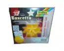 Bild 1 von Bascetta-Stern gelb folia, 15x15cm, 32Blatt