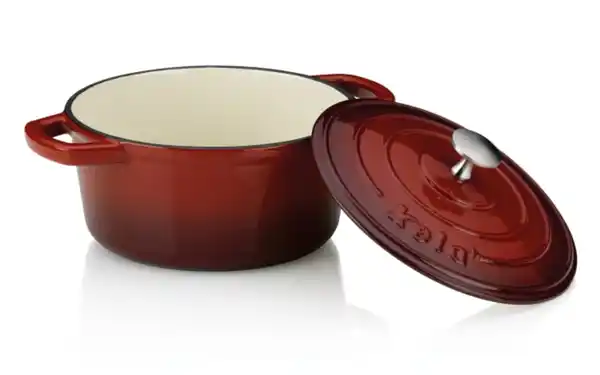 Bild 2 von Bräter Calido in rot/rund, 4 l