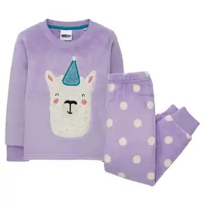 LILY & DAN Fleece Pyjama, Mädchen