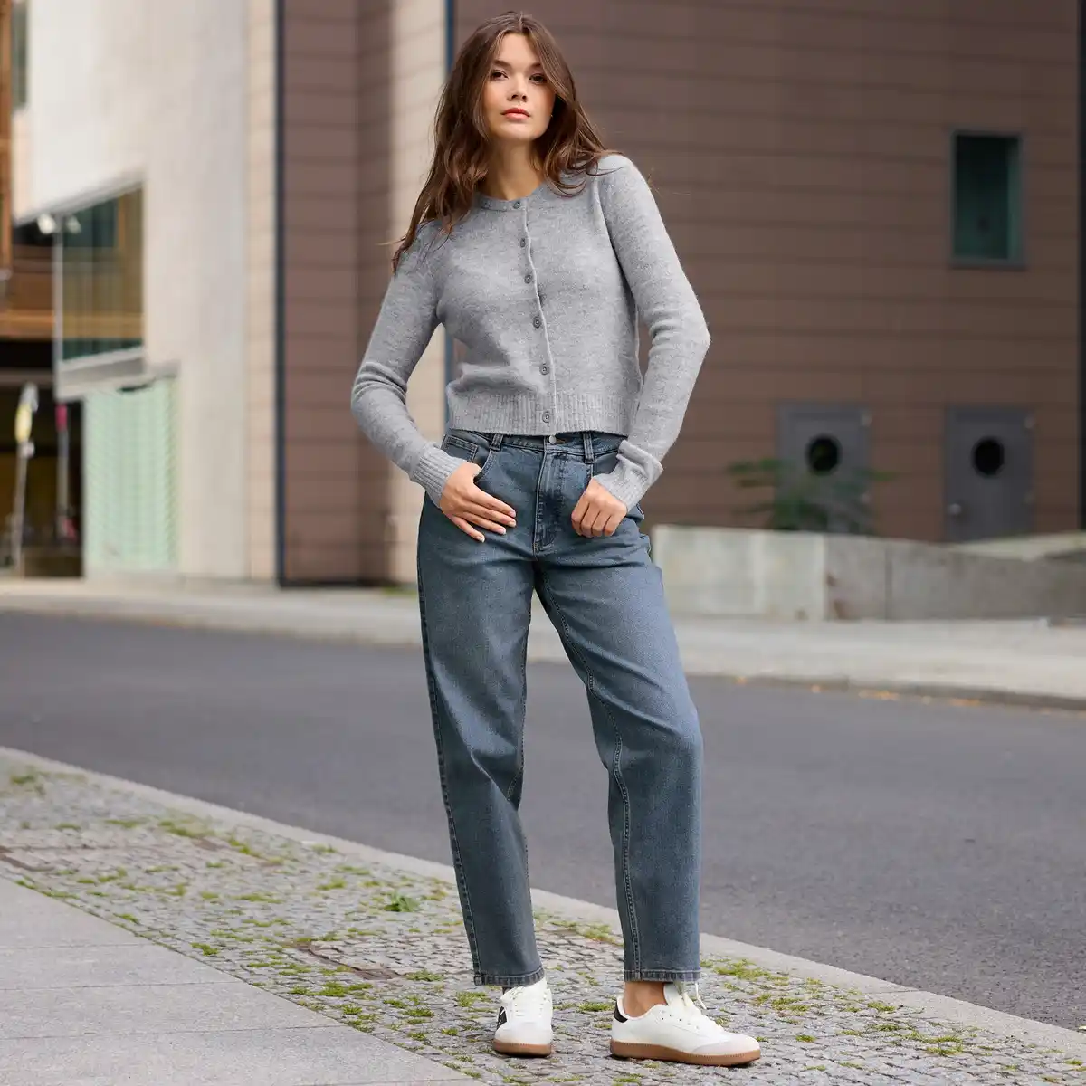 Bild 1 von Damen-Jeans in Barrel-Form