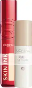 L’Oréal Paris Set: Skin Ink Foundcealer 20 + Lumi Le Glass Highlighter Stick 610