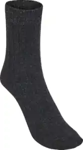 IDEENWELT Kuschel-Socken mit Kaschmir anthrazit-melange 39/42