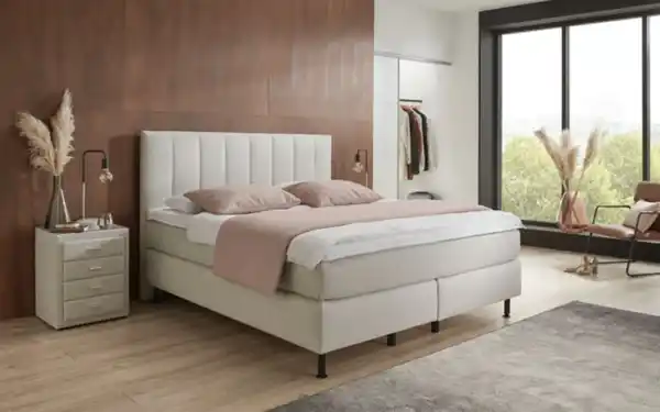 Bild 1 von Boxspringbett OC-BX23164, Famosa natur, 180 x 200 cm