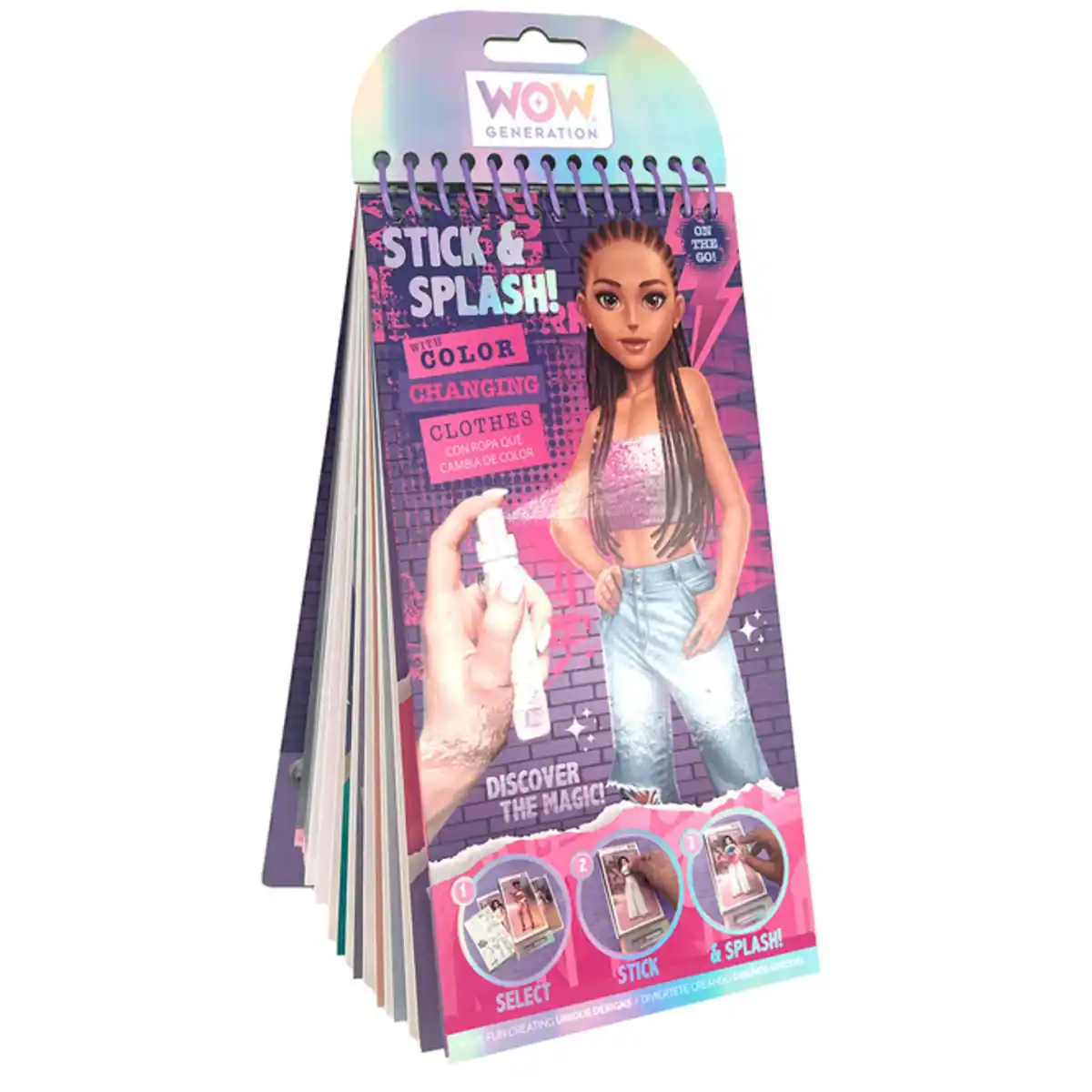 Bild 1 von WOW Generation - Stick & Splash - Stickerblock