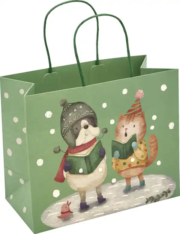 Bild 1 von DEKOWELT SF Kinder-Geschenktüte Schaumflock HW 24