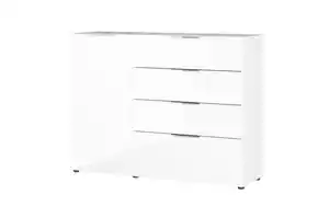 Germania - Kommode Oakland, weiß, 134 x 102 cm