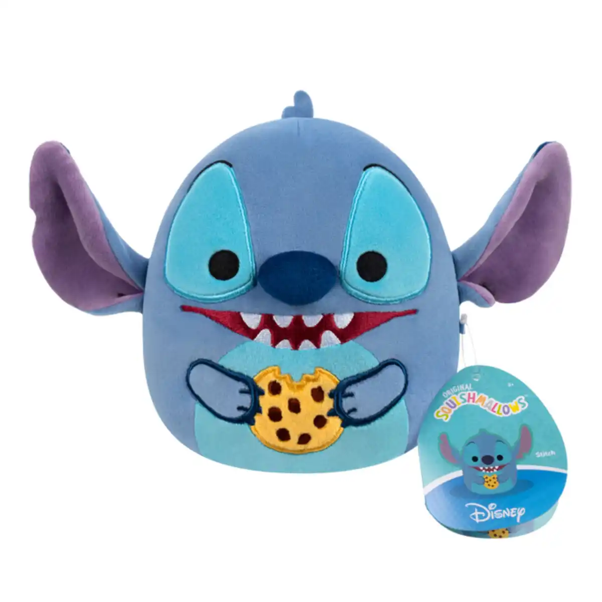 Bild 1 von Squishmallows - Pl&#252;schfigur - Disney Stitch - Essen - ca. 25 cm - 1 St&#252;ck