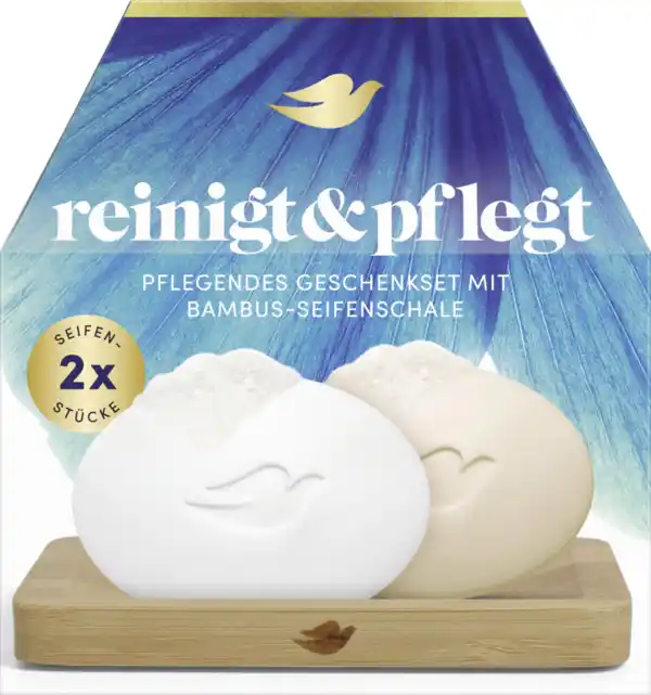 Bild 1 von Dove Pflegendes Geschenkset mit Bamubs-Seifenschale