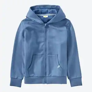 Unisex-Kinder-Sweatjacke mit Kapuze