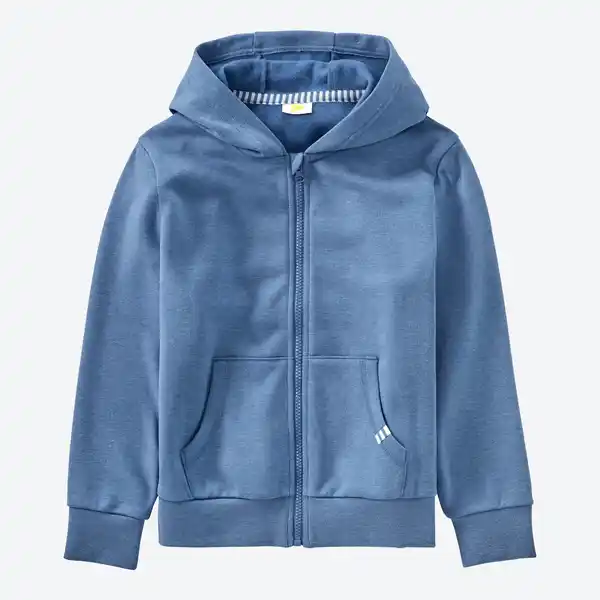 Bild 1 von Unisex-Kinder-Sweatjacke mit Kapuze