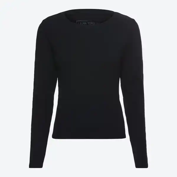 Bild 1 von Damen-Langarmshirt aus Baumwolle