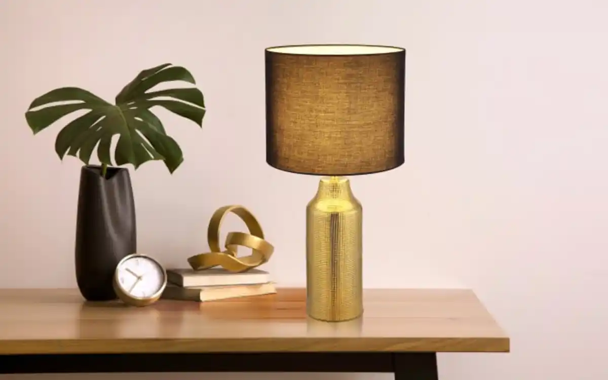 Bild 3 von Tischleuchte Elden, goldfarbig/schwarz