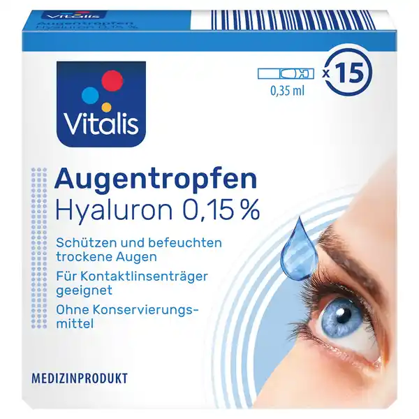 Bild 1 von VITALIS Augentropfen