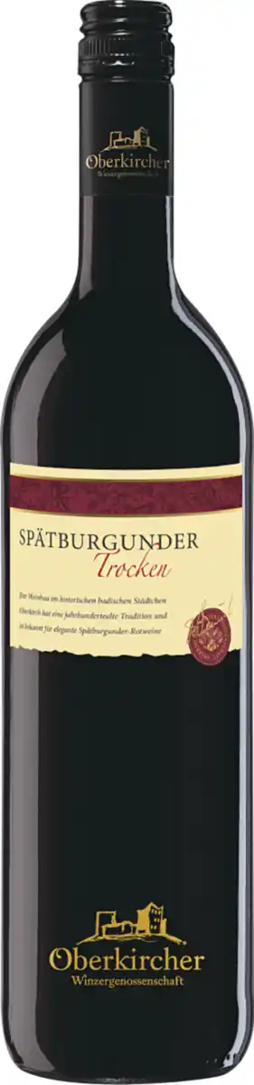 Bild 1 von Oberkircher Winzer Oberkircher Winzer Spätburgunder trocken, 750 ml