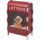 Bild 2 von Spieluhr Briefkasten Lebkuchenmann mit LED-Beleuchtung 23 cm x 14,5 cm x 37 cm