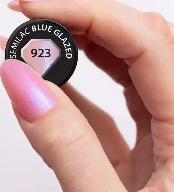 Bild 2 von Semilac 923 UV-Nagellack Blue Glazed, 7 ml