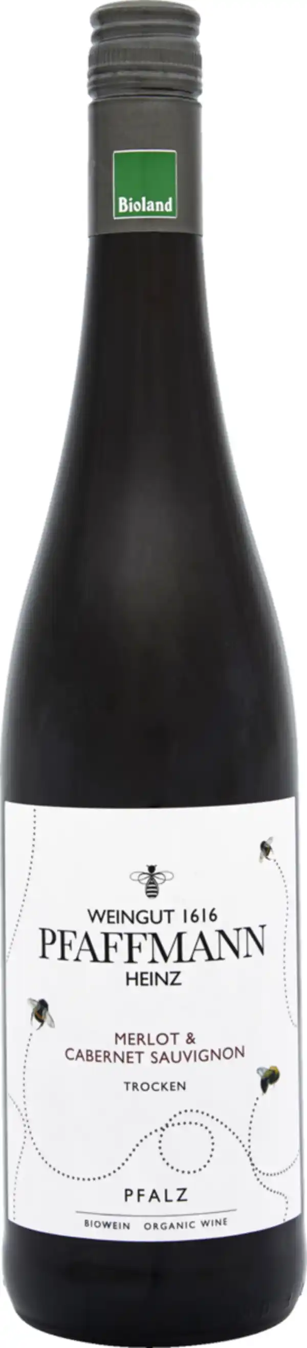 Bild 1 von Weingut Heinz Pfaffmann Heinz Pfaffmann Merlot & Cabernet Sauvignon Bio, 750 ml