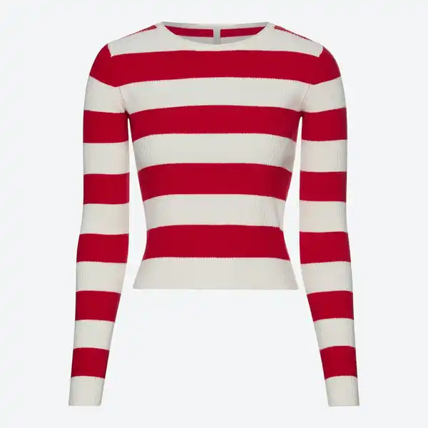 Bild 3 von Damen-Langarmshirt im Streifen-Design