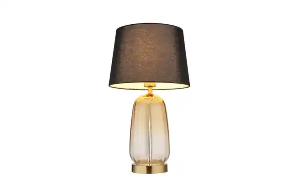 Bild 2 von Tischleuchte Classy, amberfarbig/schwarz