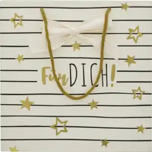 DEKOWELT Geschenktüte mit Schleife
