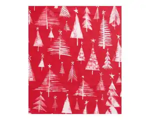 Tischläufer Tanne rot 40x140cm