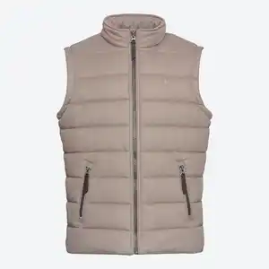 Herren-Steppweste mit Stehkragen