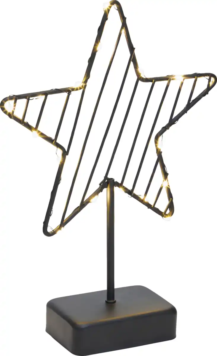 Bild 1 von DEKOWELT LED-STERN SCHWARZ