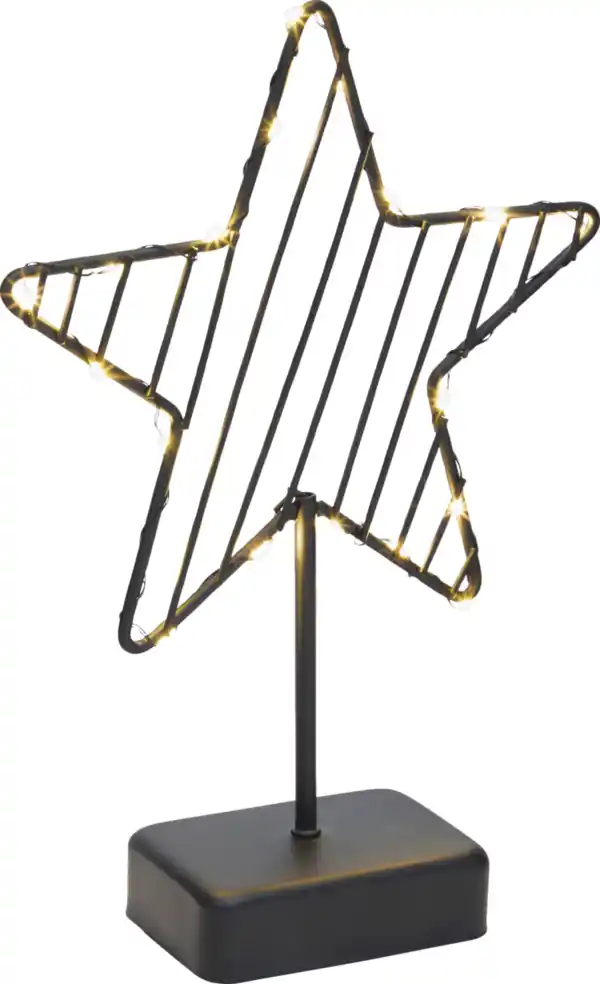 Bild 1 von DEKOWELT LED-STERN SCHWARZ