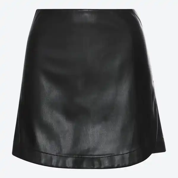 Bild 2 von Damen-Skort in Kunstleder-Optik