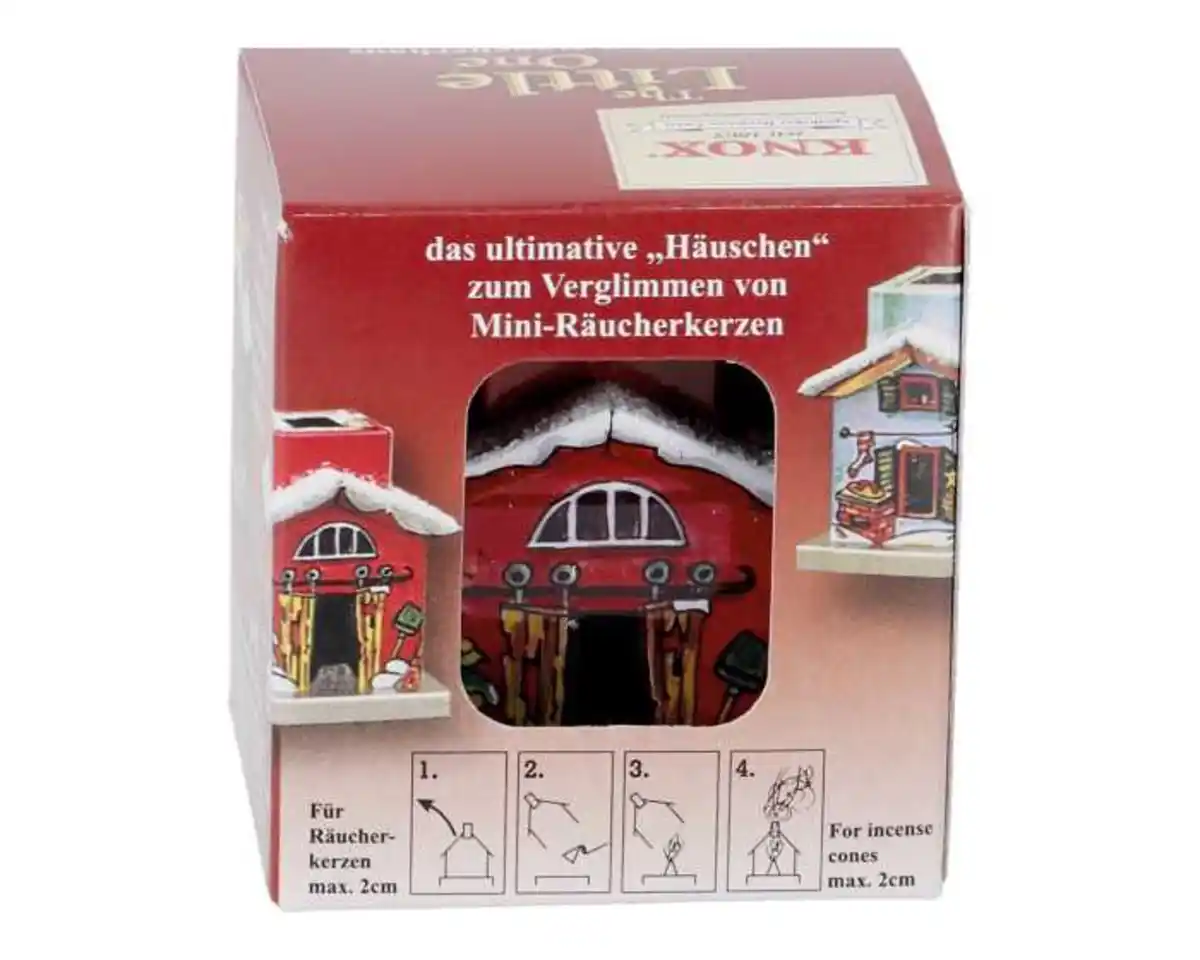Bild 1 von Räucherhaus Metall, mini, versch. Motive