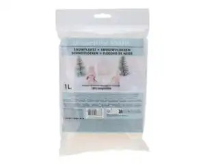 Deko Schnee im Beutel