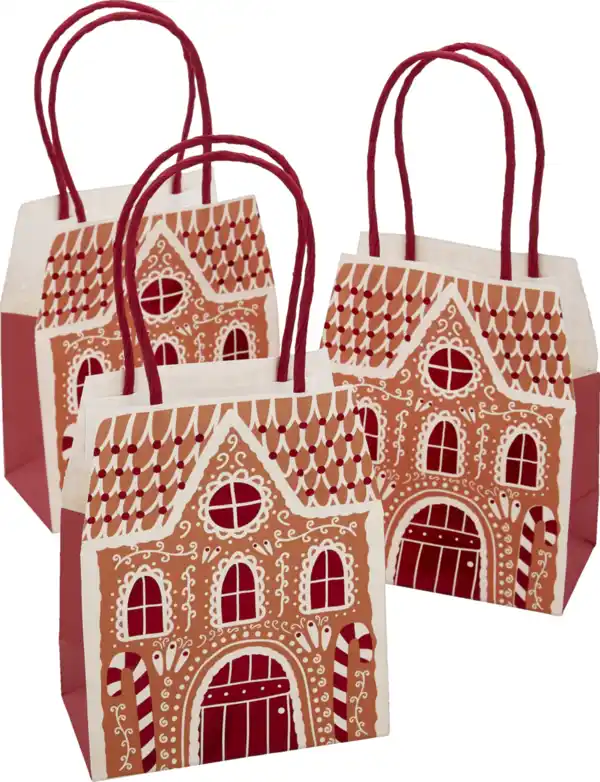Bild 4 von DEKOWELT EB 3er-Set Minitüten Häuser HW 25