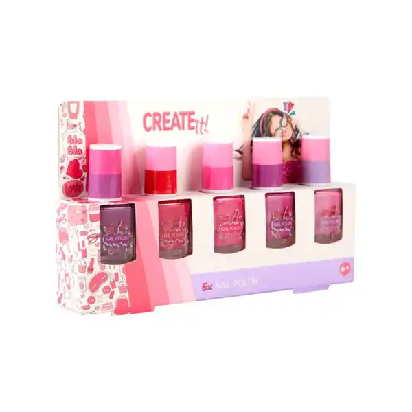 Bild 1 von CREATE it! - Nagellack 5er Set - mit Farbwechsel