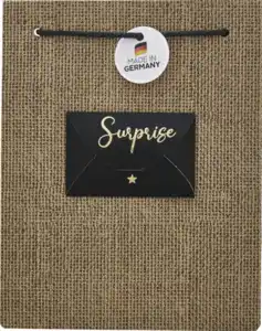 DEKOWELT Geschenktüte Geldumschlag Zusatz HW25