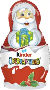 Ferrero Kinder Weihnachtshohlfigur mit Überraschung, 36 g