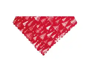 Mitteldecke rot Tanne 85x85cm