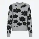 Bild 2 von Damen-Pullover mit Blumen-Jacquard-Muster