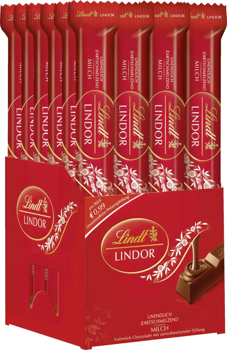 Bild 2 von Lindt Lindor Stick Milch, 38 g