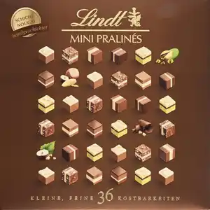 Lindt Mini Pralinés Nougat, 165 g