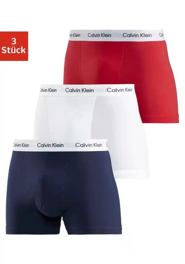Bild 1 von Calvin Klein Underwear Boxer CK Boxer 3x (3-St) mit Logoschriftzug am Bund