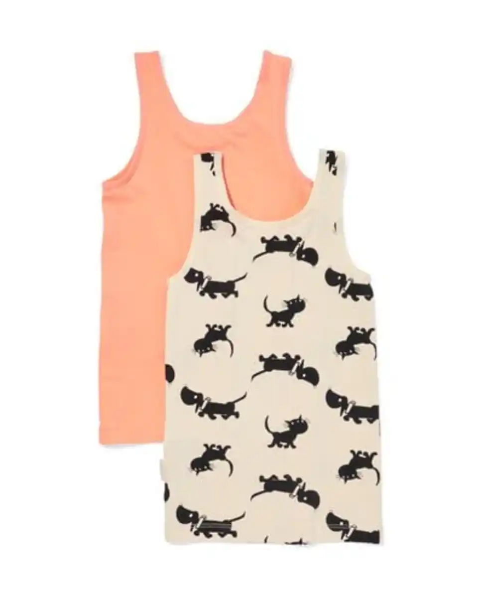 Bild 4 von Takkie und Siepie Kinderunterhemden - 2 Stück bunt