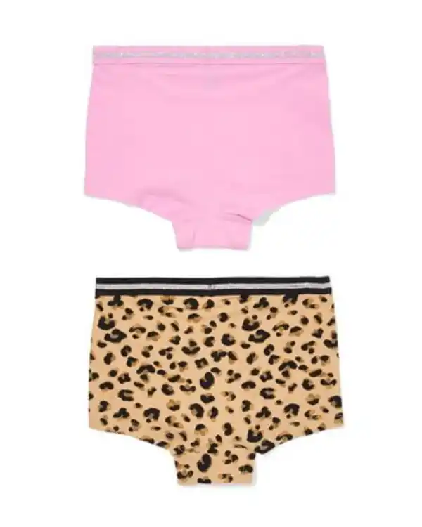 Bild 4 von Kinder-Boxershorts Leopard – 2 Stück braun