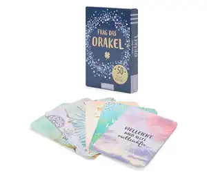 Glücks-Karten-Set »Frag das Orakel«