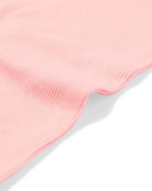 Bild 2 von Kinderhemden, gerippt, geblümt – 2 Stück hellrosa