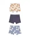 Bild 2 von Kinder-Boxershorts Hunde – 3 Stück blau