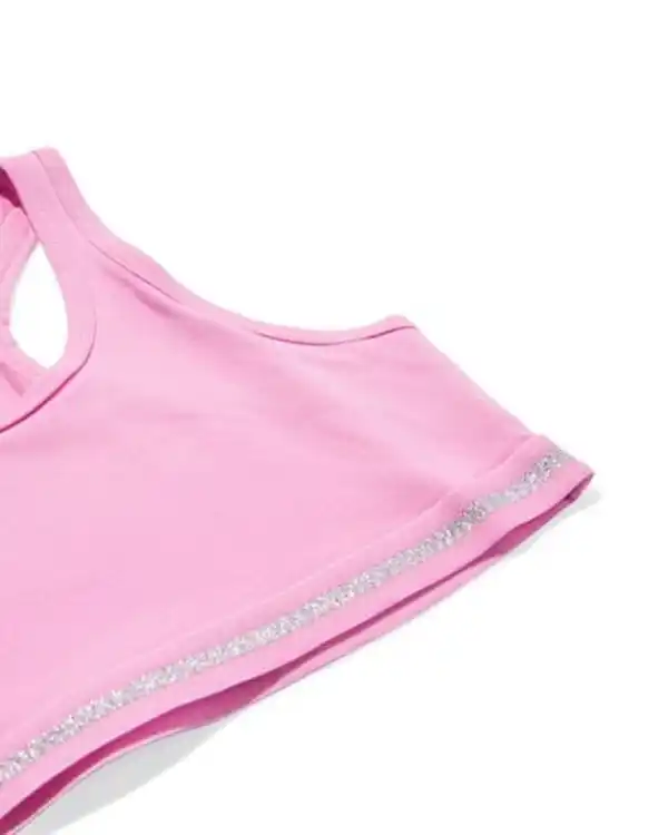 Bild 2 von Kinder-Crop-Shirts Leopard – 2 Stück braun