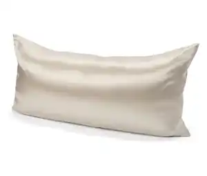 Kopfkissenbezug mit Seide, ca. 80 x 40 cm